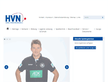Tablet Screenshot of hvn-online.de